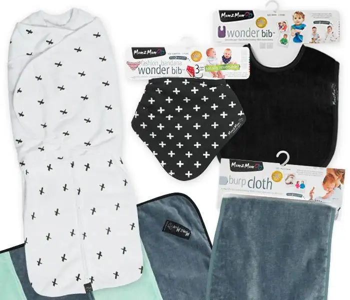 Mum2Mum Dream Swaddle Gift Pack MARBLE