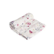 Little Unicorn Single Deluxe Muslin Swaddle - Fairy Garden - Babyonline