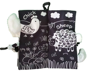 Material Book - FARM TAILS MONOCHROME - Babyonline