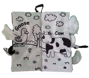 Material Book - FARM TAILS MONOCHROME - Babyonline