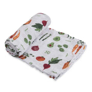 Little Unicorn Single Muslin Swaddle - Farmers Market - Babyonline