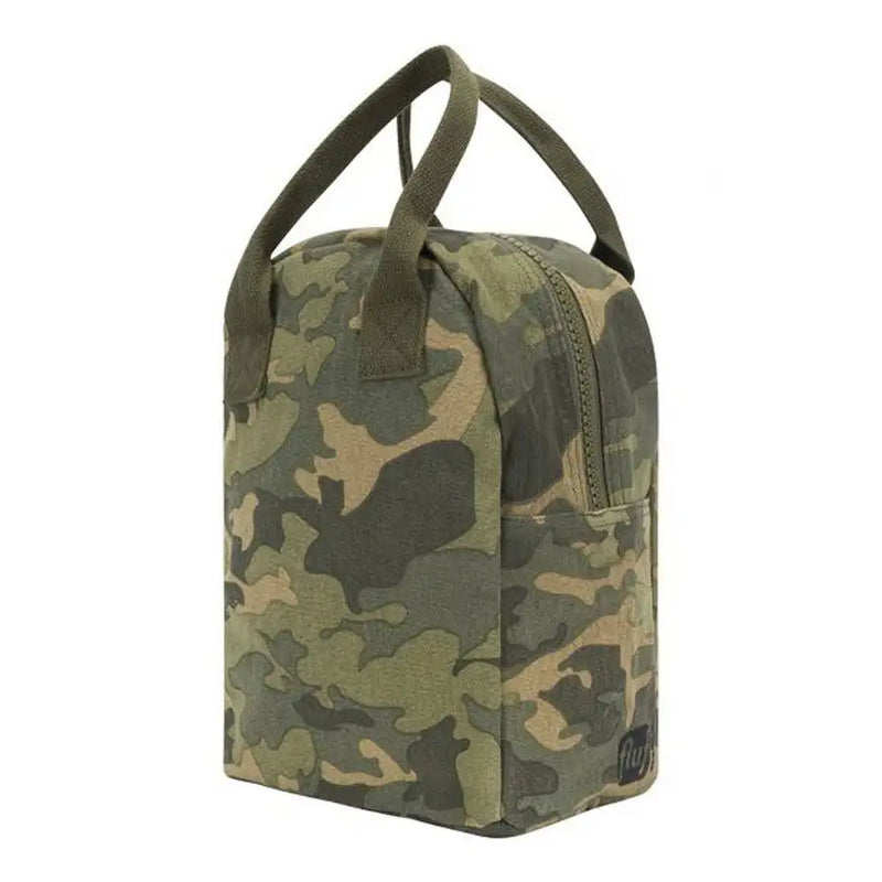Fluf Zipper Lunch Bag - CAMO - Babyonline