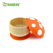 Haakaa Wooden Mushroom Bowl - Babyonline
