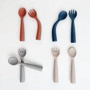 Haakaa Bendy Silicone Cutlery Set - Babyonline