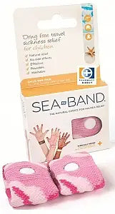 Sea-Band Nausea Relief CHILD Wrist Band - PINK - Babyonline