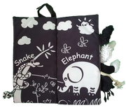 Material Book - JUNGLY TAILS MONOCHROME - Babyonline
