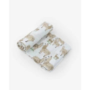 Little Unicorn Single Muslin Swaddle - Llama - Babyonline