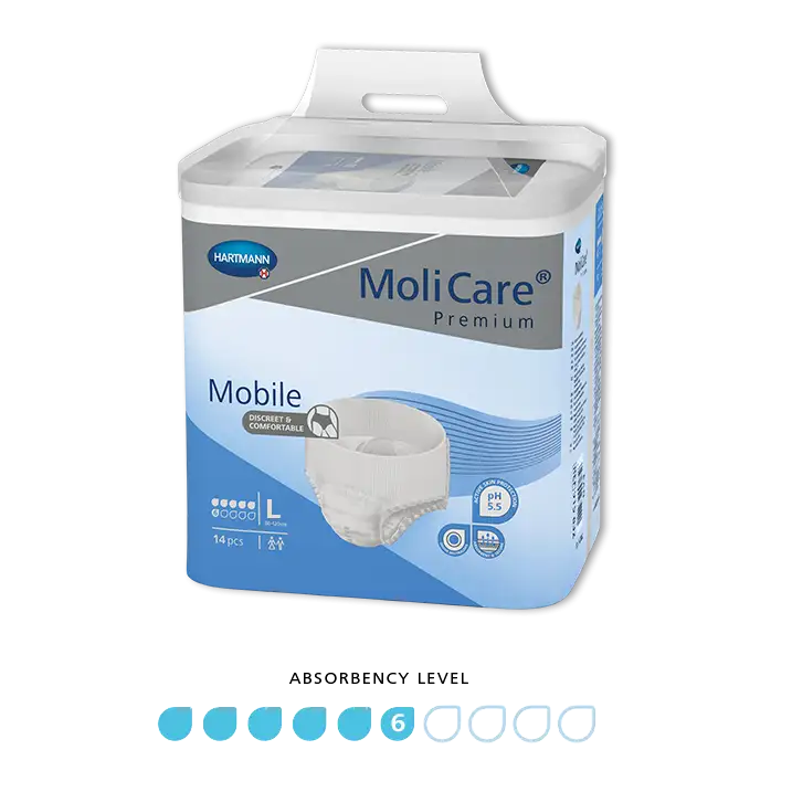 MoliCare Premium Mobile 6D - Large (Pack of 14) - Babyonline