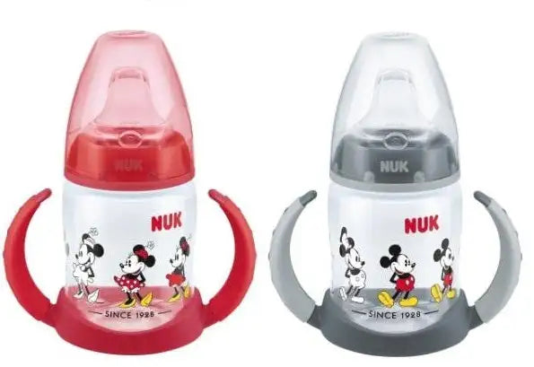 NUK First Choice MICKEY/MINNIE MOUSE Learner Bottle 150ML - Babyonline