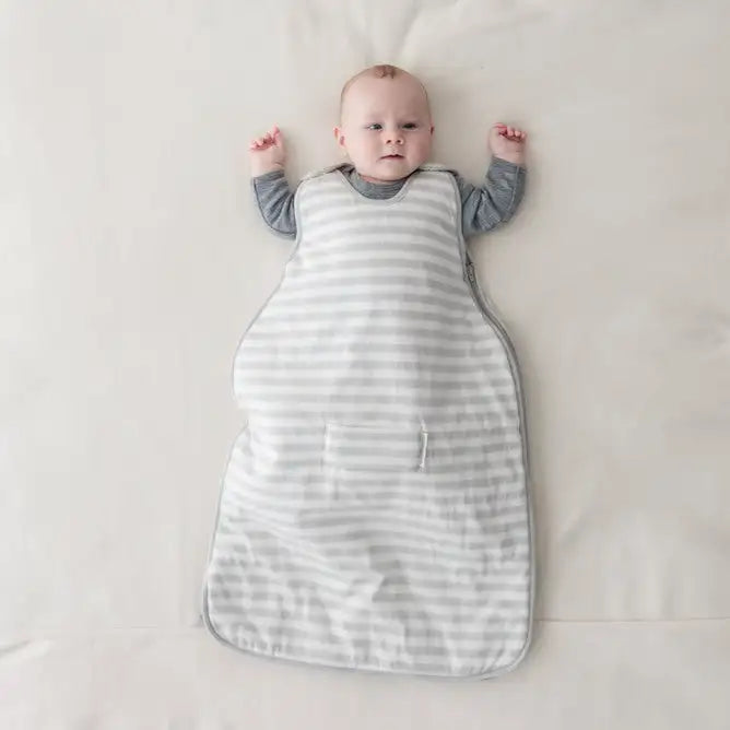Woolbabe Mini DUVET 0-9 Months Side Zip Sleeping Bag - PEBBLE - Babyonline