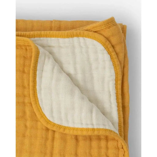 Little Unicorn Muslin Quilt Mustard - Babyonline