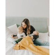 Little Unicorn Muslin Quilt Mustard - Babyonline