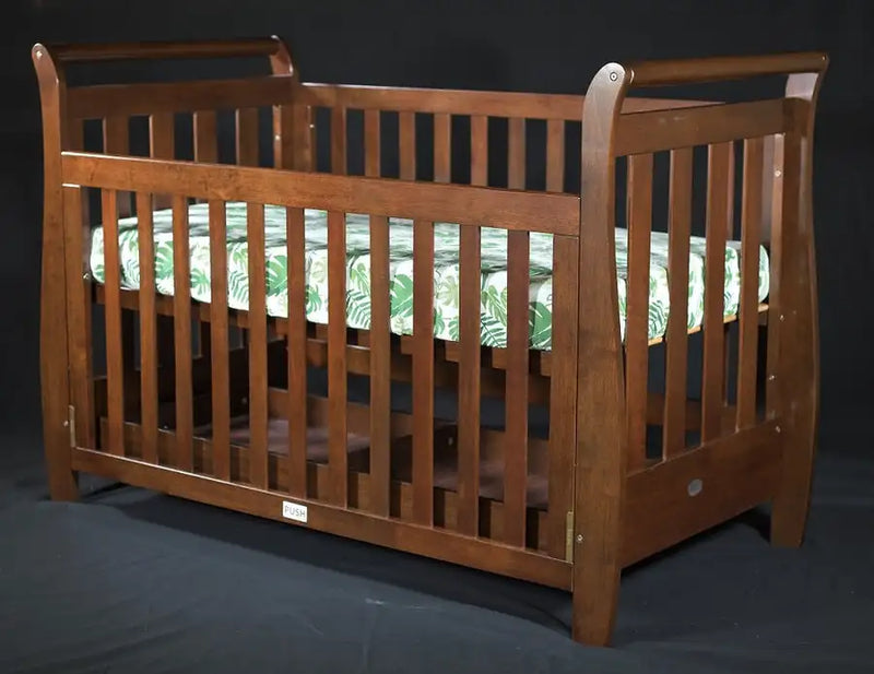 Kapai NOVA Wooden Drop Side Cot - Babyonline