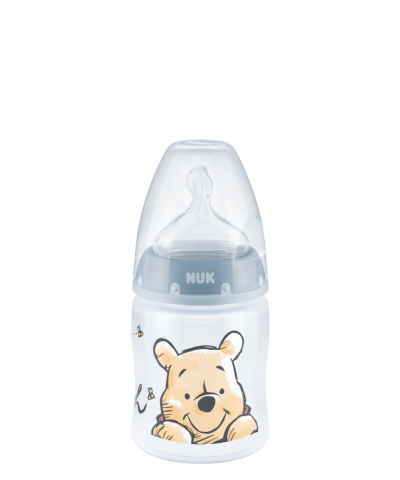 NUK Disney Winnie the Pooh First Choice Plus Baby Bottle with Temperature Control 0-6 M