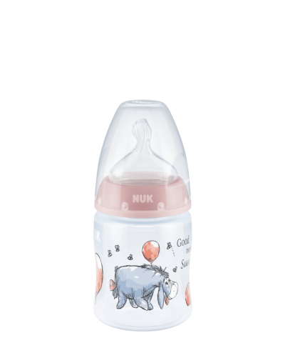 NUK Disney Winnie the Pooh First Choice Plus Baby Bottle with Temperature Control 0-6 M