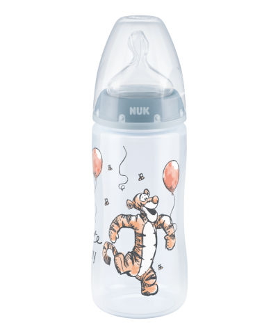 NUK Disney Winnie the Pooh First Choice Plus Baby Bottle with Temperature Control 0-6 M