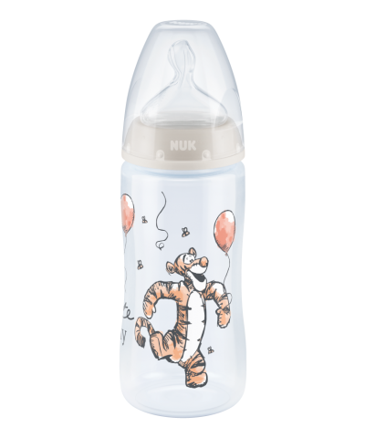 NUK Disney Winnie the Pooh First Choice Plus Baby Bottle with Temperature Control 0-6 M