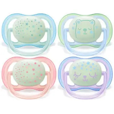Avent Soother Ultra Air Night - Pack of 2 - Babyonline
