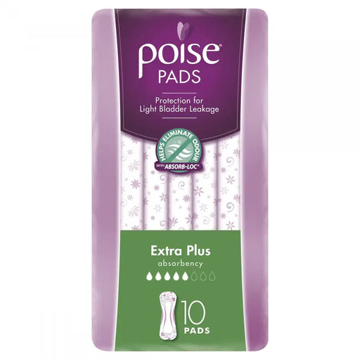 Poise Extra Plus Pads (10pcs)Pack - Babyonline