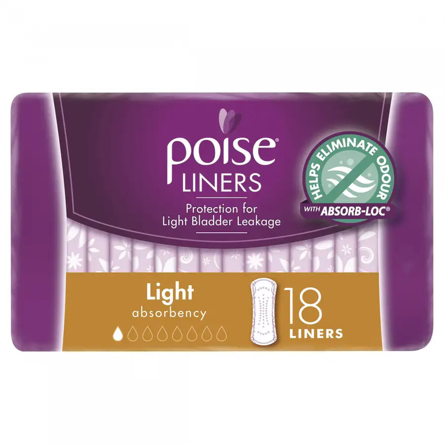 Poise® Light Liners (18pcs)Pack