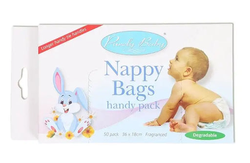 Purely Baby Nappy Bags - Pack of 50 bags - Babyonline