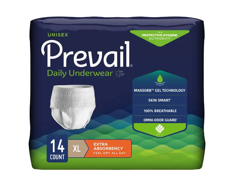 Prevail® Extra Underwear- PV514 -Size X Large - Pack of 14s