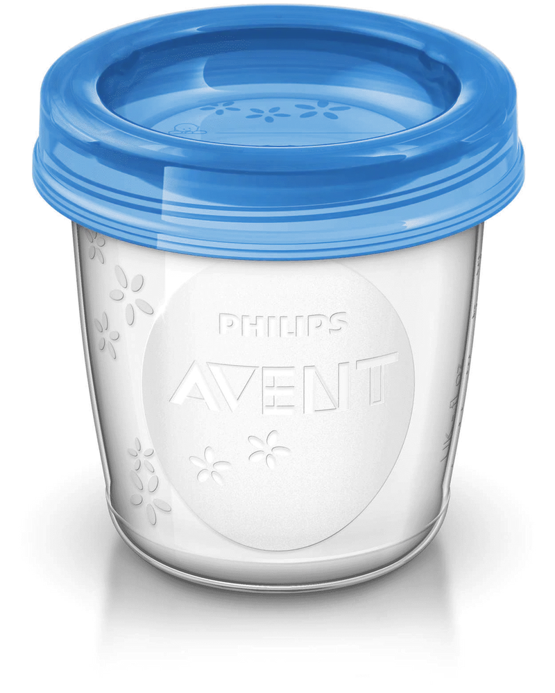 Avent Milk Storage Cups 180ml - Pack of 10 - Babyonline