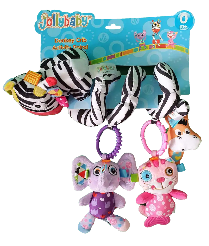 Crib Activity Spiral - ZEBRA - Babyonline