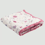 Little Unicorn Deluxe Muslin Quilt - Fairy Garden - Babyonline